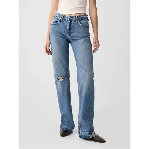 Gap Mid Rise ’90s Loose Jeans – Size 27 / 4S - Picture 3 of 11